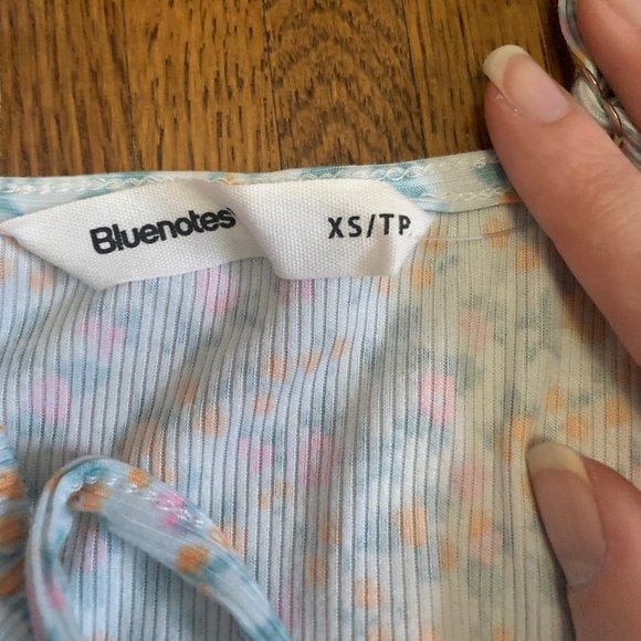 Blue Notes Floral Mini Dress XS BRAND NEW - Picture 9 of 13